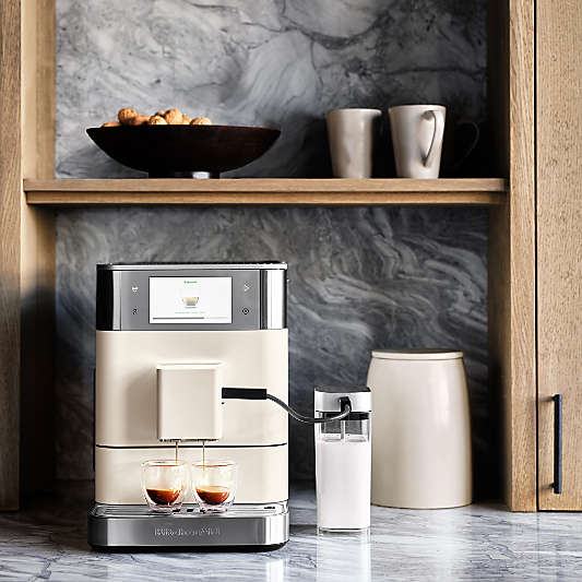 KitchenAid ® KF8 Fully Automatic Espresso Machine in Porcelain White