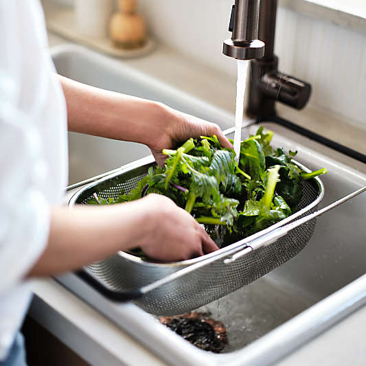 Over-The-Sink Mesh Colander