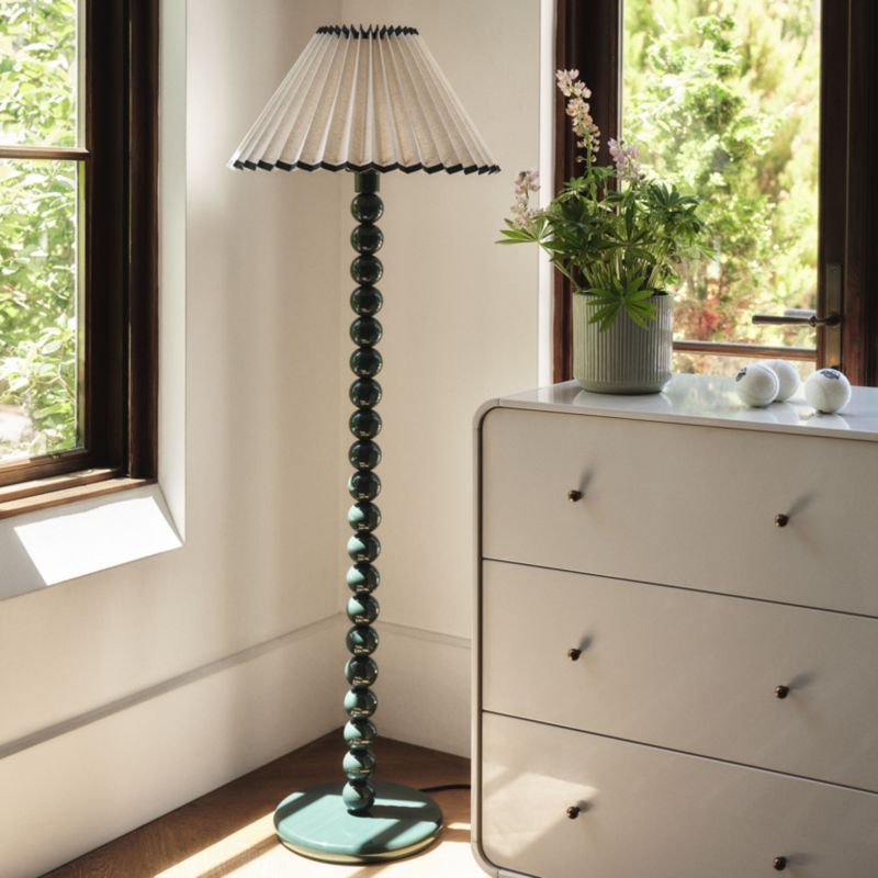 Grand Slam Varsity Pleated Shade Kids Floor Lamp by Venus Williams - image 1 of 6