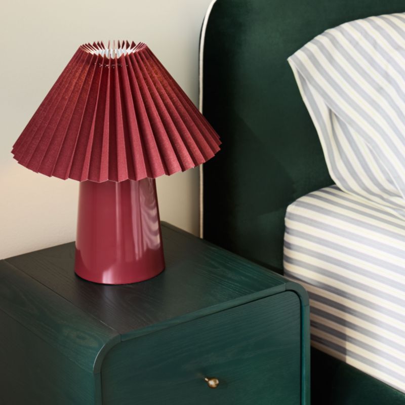 Grand Slam Varsity Maroon Kids Table Lamp by Venus Williams - image 4 of 10