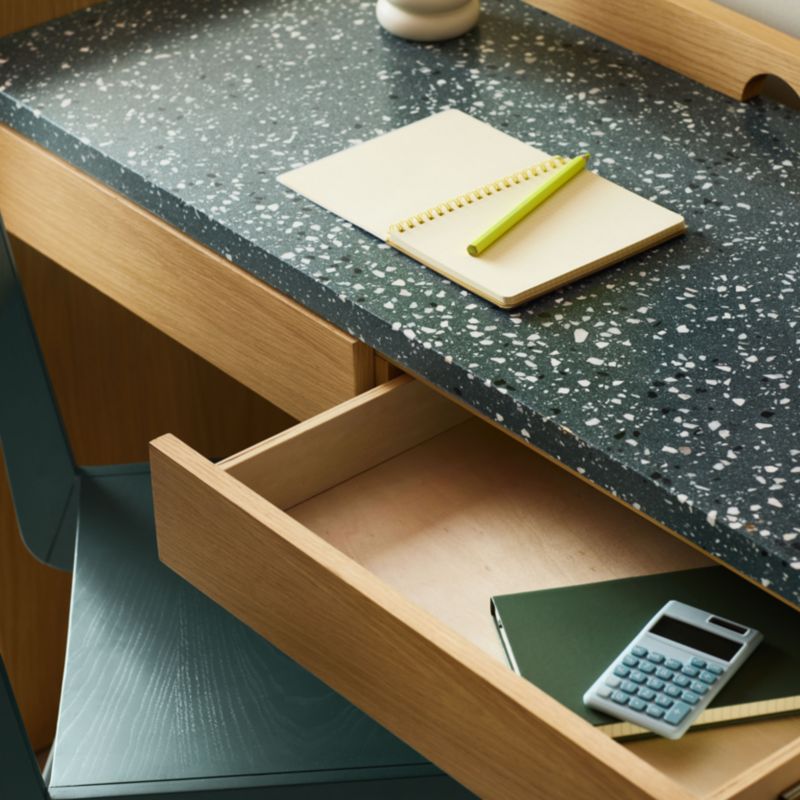 Alley Wood and Terrazzo Kids Desk by Venus Williams - image 3 of 7