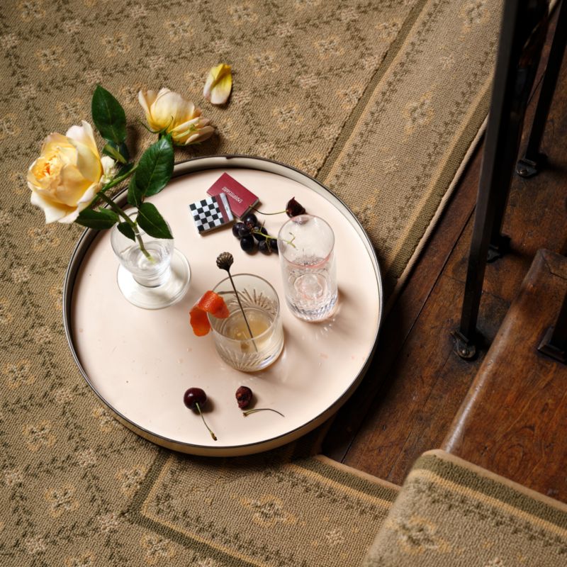 Romeo 15" Round Tray by Laura Harrier & Tiffany Howell - image 1 of 5