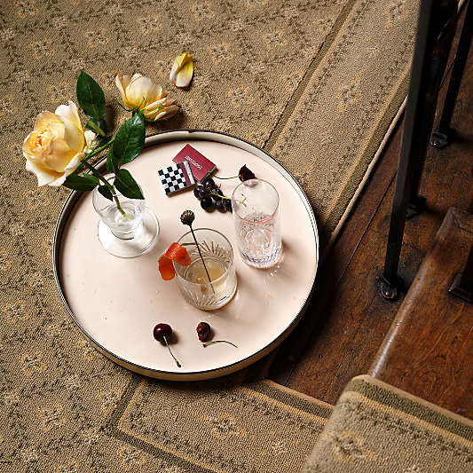 Romeo 15" Round Tray by Laura Harrier & Tiffany Howell