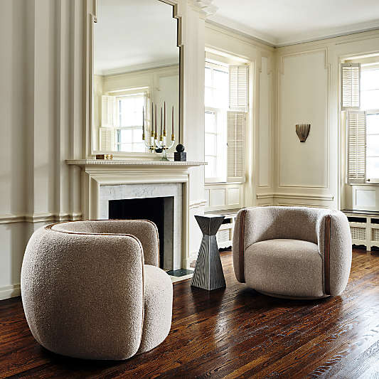Billie Swivel Accent Chair by Laura Harrier and Tiffany Howell