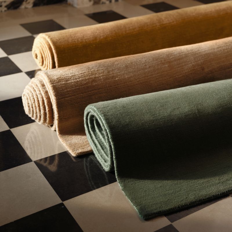 Portraits Performance Chestnut Brown Handwoven Area Rug 8'x10' by Laura Harrier and Tiffany Howell - image 3 of 5