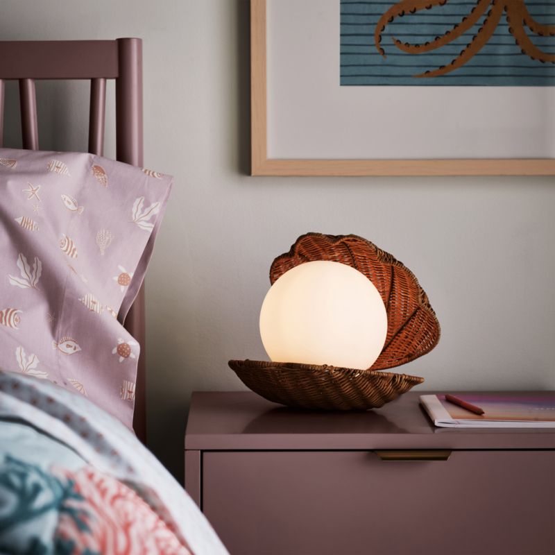 Iris Clam Shell Table Lamp by Jake Arnold - image 4 of 9