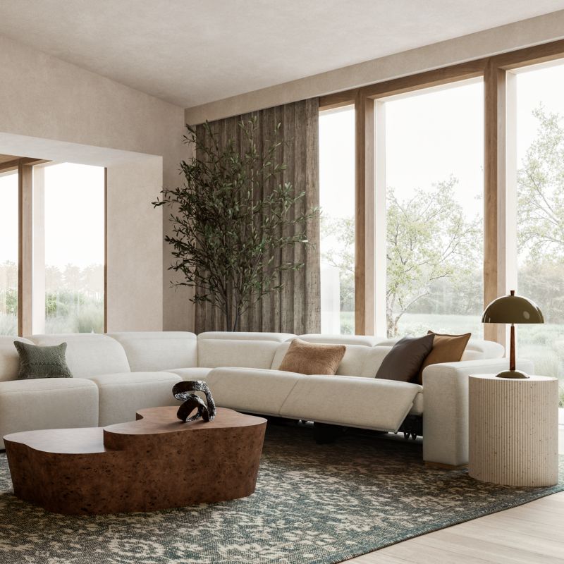 Drift 5-Piece L-Shaped Power Triple-Reclining Sectional Sofa - image 5 of 10