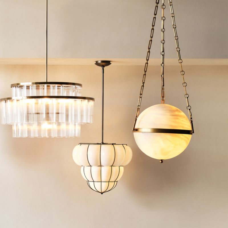 Estelle Glass Globe Pendant Light - image 3 of 8