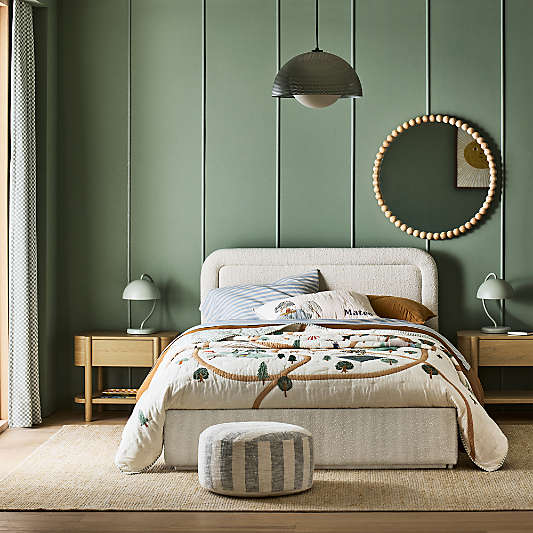 Game Time Garden Organic Cotton Kids Quilt