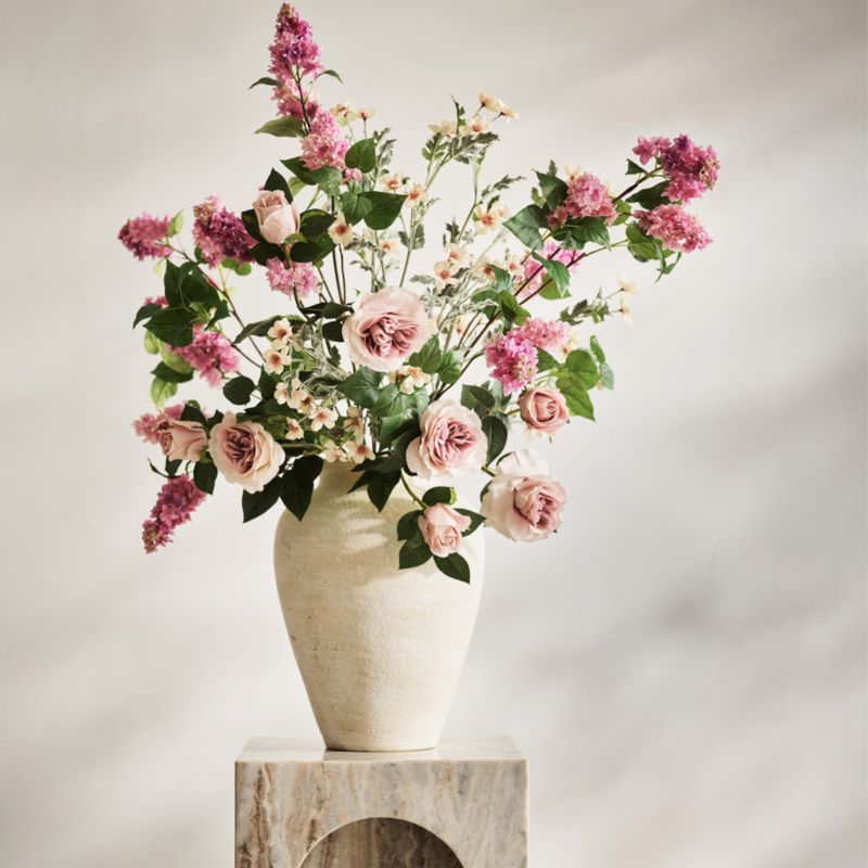 Faux Pink Japanese Anemone Spray 44" - image 1 of 6