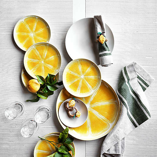 Citrus Stoneware Platter