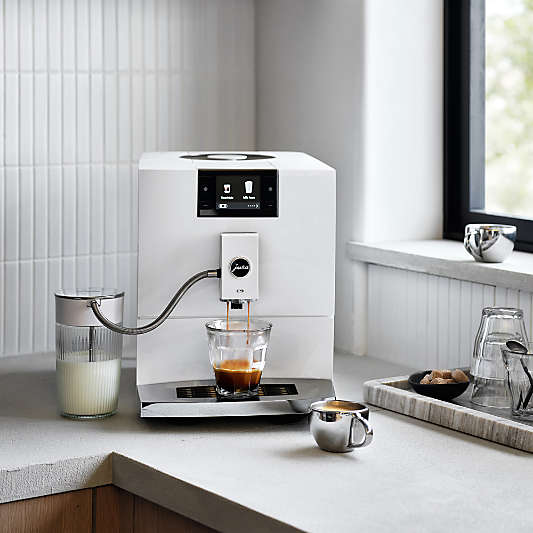 JURA ® C9 Piano White Automatic Espresso Machine