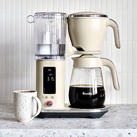 Breville ® Luxe Precision Brewer Glass Drip Coffee Maker in Almond Nougat