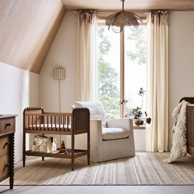 Marisol Rattan Kids Flush Mount Ceiling Light - image 4 of 8