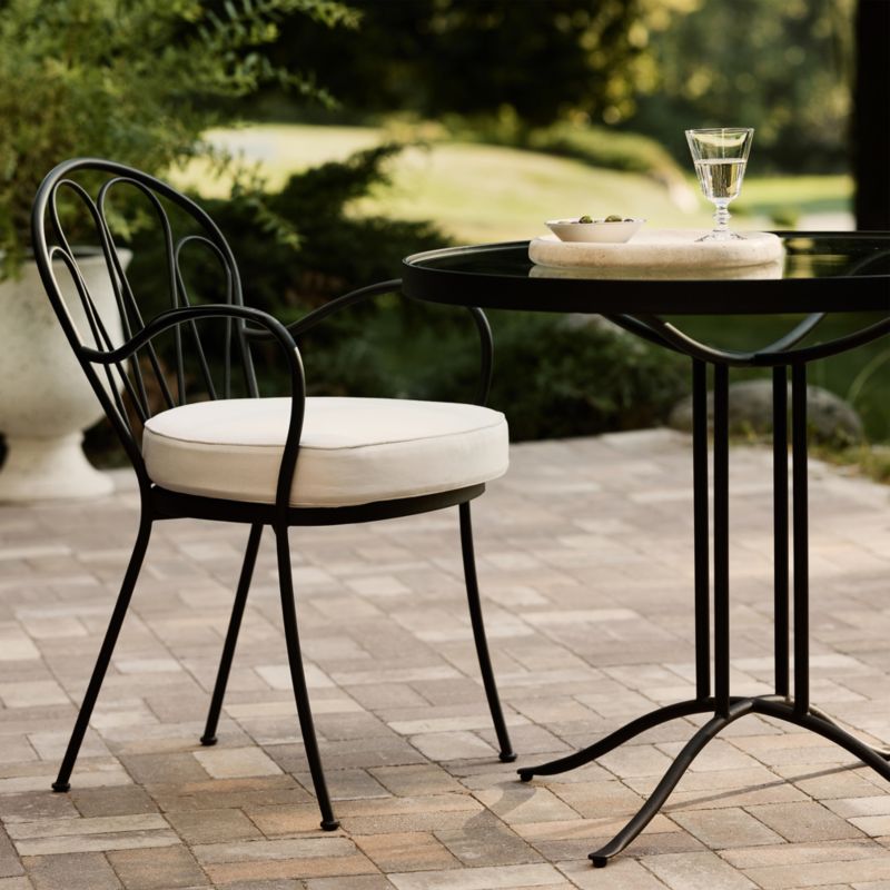 Galleria 35" Metal Outdoor Bistro Dining Table Set - image 2 of 3