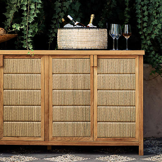 Bali 62" Indoor/Outdoor Storage Credenza