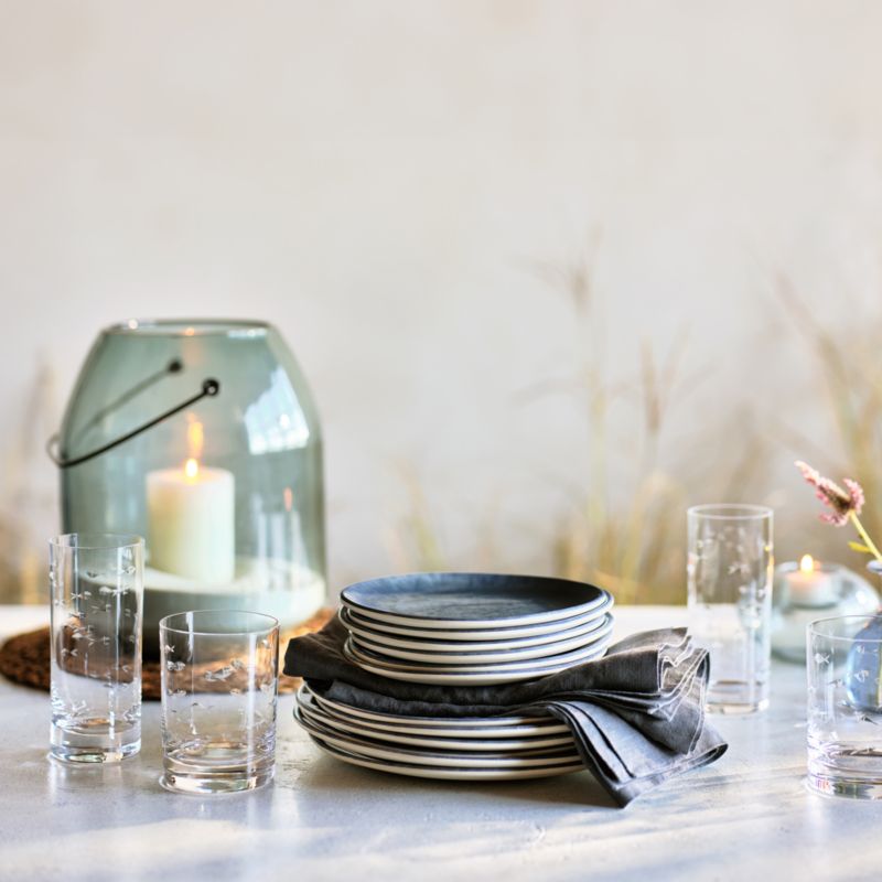 Saltwater Reactive Glaze Melamine Dinner Plate - image 2 of 5