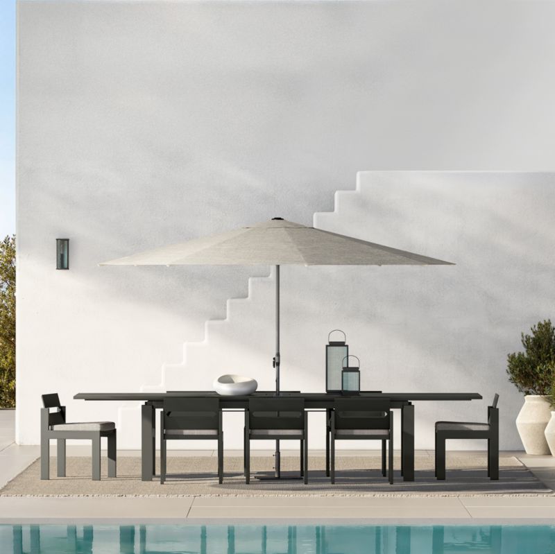 Walker 68" Metal Outdoor Dining Table