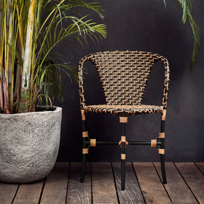 Palazzo All Weather Wicker Outdoor Dining Armchair - image 2 of 12