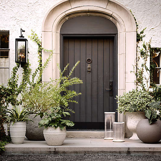 Bronze Sphere Textured Indoor/Outdoor Planter