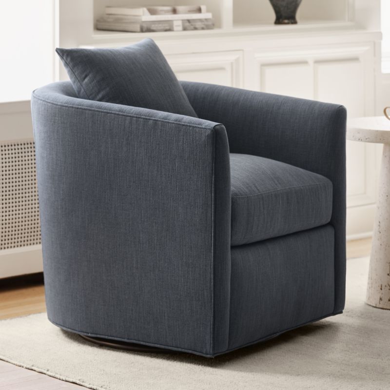 Drew Small Swivel Accent Chair - image 3 of 10
