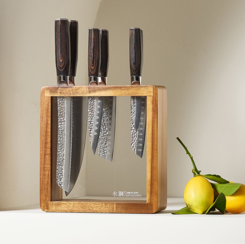 Cuisine::pro® Damashiro EMPEROR® Mokuzai 7-Piece Block Set - image 1 of 9