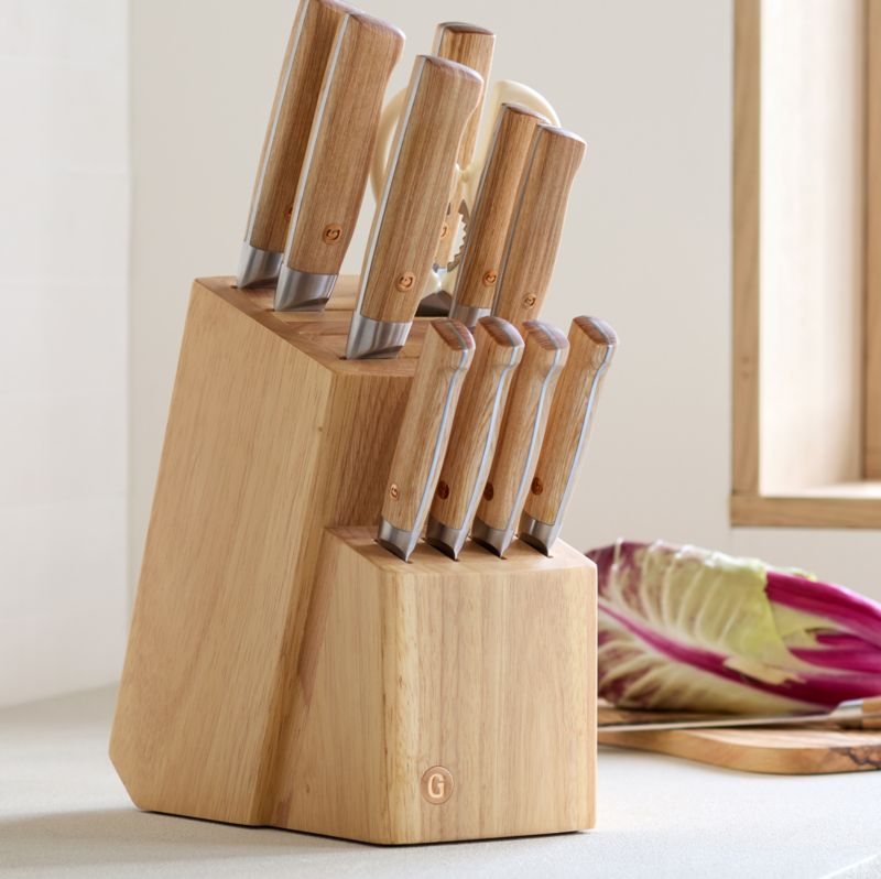 Greenpan™ Elite Light Pakka Wood 13-Piece Knife Block Set - image 1 of 10