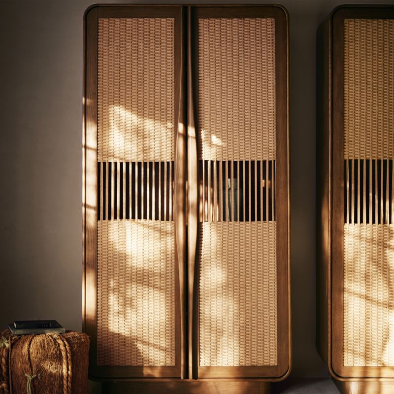 Talay 44" Fumed Oak Closed Storage Cabinet - image 3 of 10