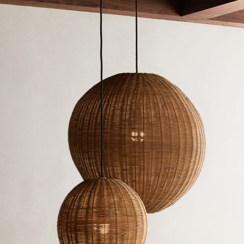 Sonder Woven Large Pendant Light - image 5 of 13