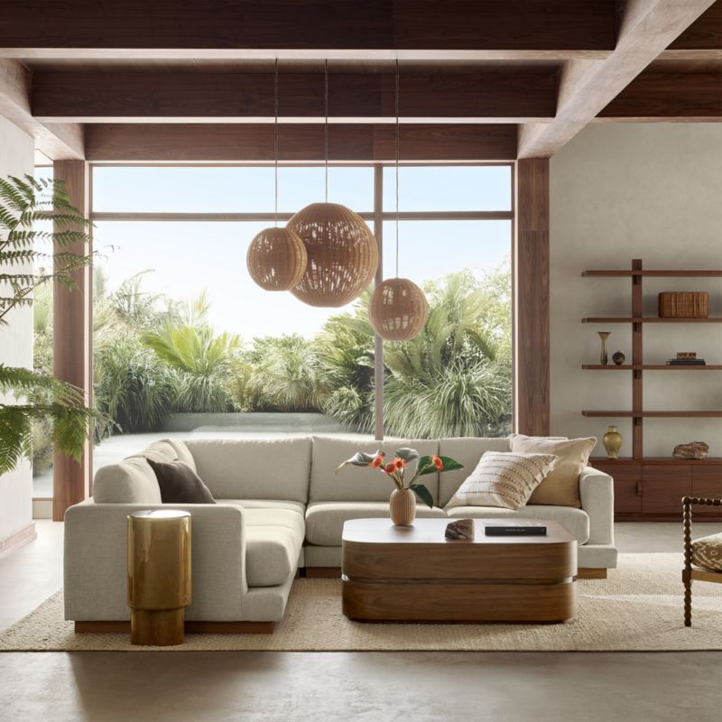 Tidal 4-Piece L-Shaped Sectional Sofa with Chaise Lounge - image 5 of 14