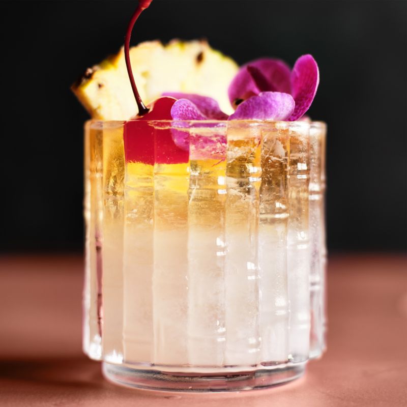 Bamboo Double Old Fashioned Glass - image 2 of 5