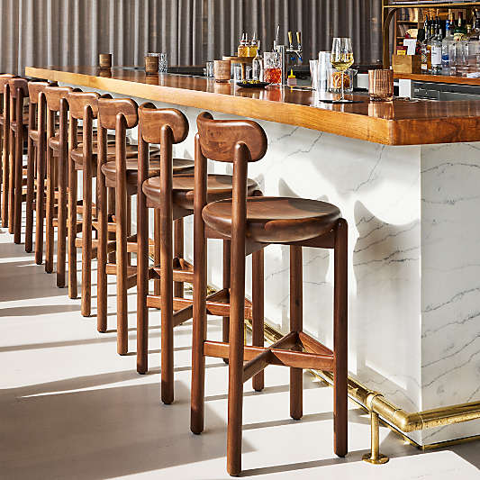 Amapa Walnut Stools