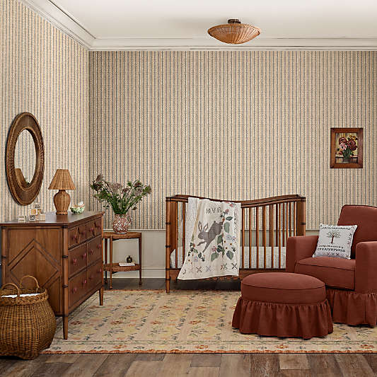 Darling Dot & Vine Fawn Tan Wallpaper