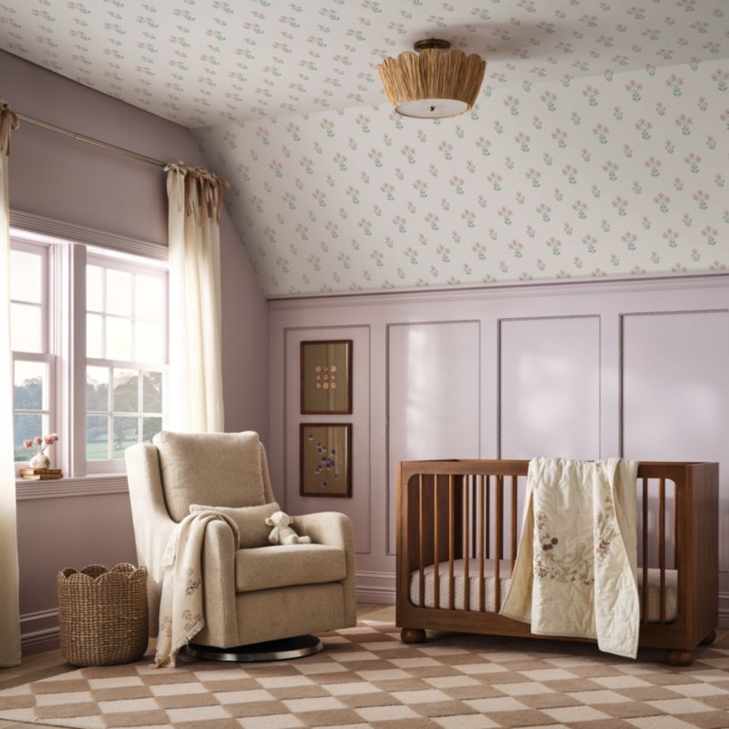 Flora Block Lilac Purple Peel and Stick Wallpaper - image 1 of 4