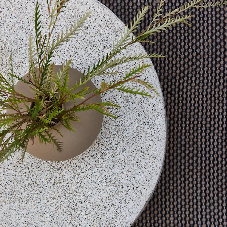 Crate and barrel shop millstone coffee table