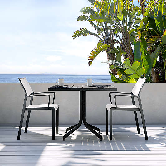 Lanai 35" Square Fliptop Outdoor Dining Table