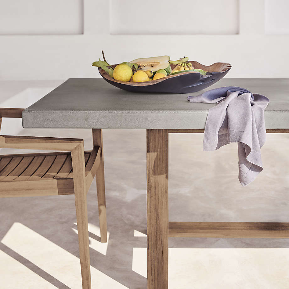 Abaco Outdoor Patio Dining Table Reviews Crate Barrel