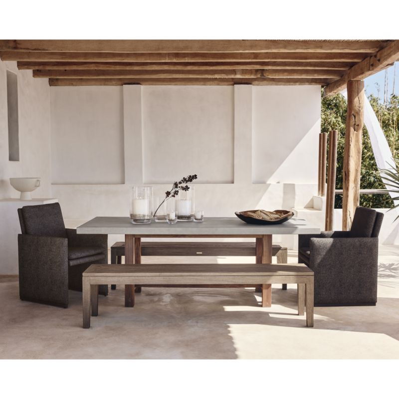 Zuma Upholstered Outdoor Dining Chair - image 3 of 12