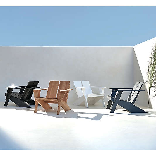 Paso White Outdoor Adirondack Chair by POLYWOOD®