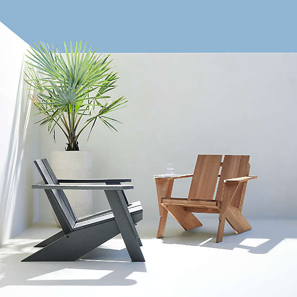 Crate and barrel adirondack hot sale chairs