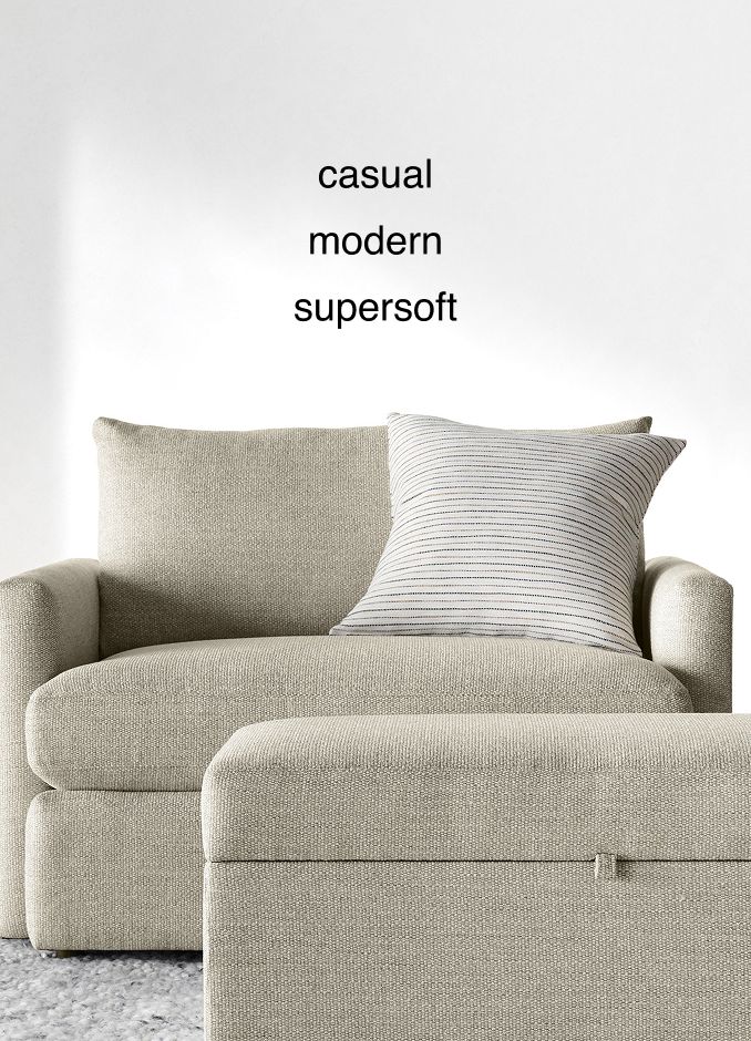 casual, modern, supersoft