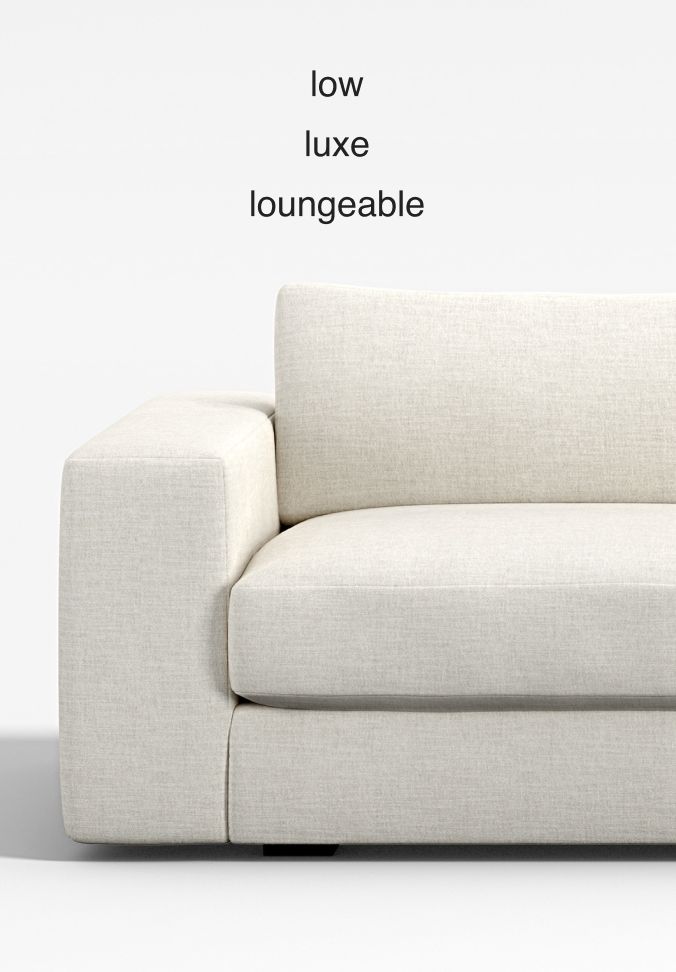 low, luxe, loungeable