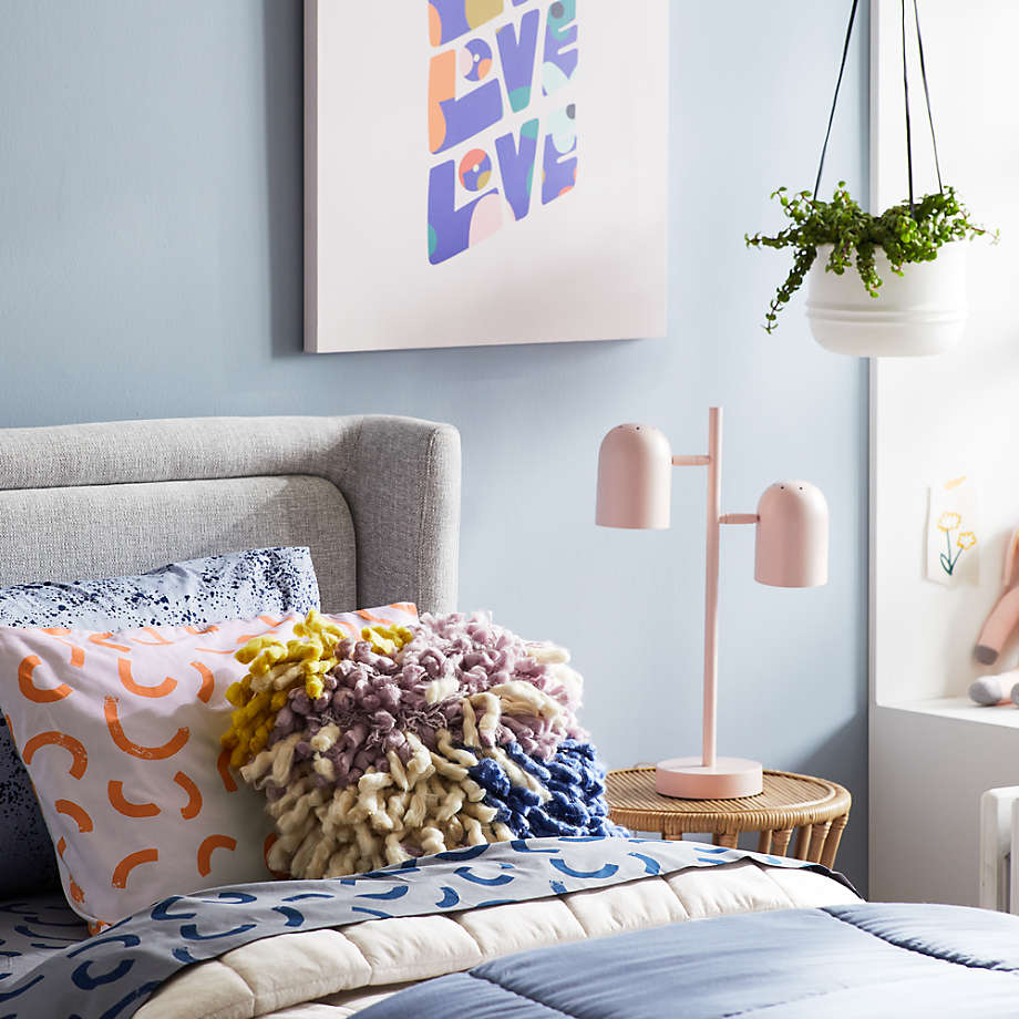 Upholstered kid shop bed