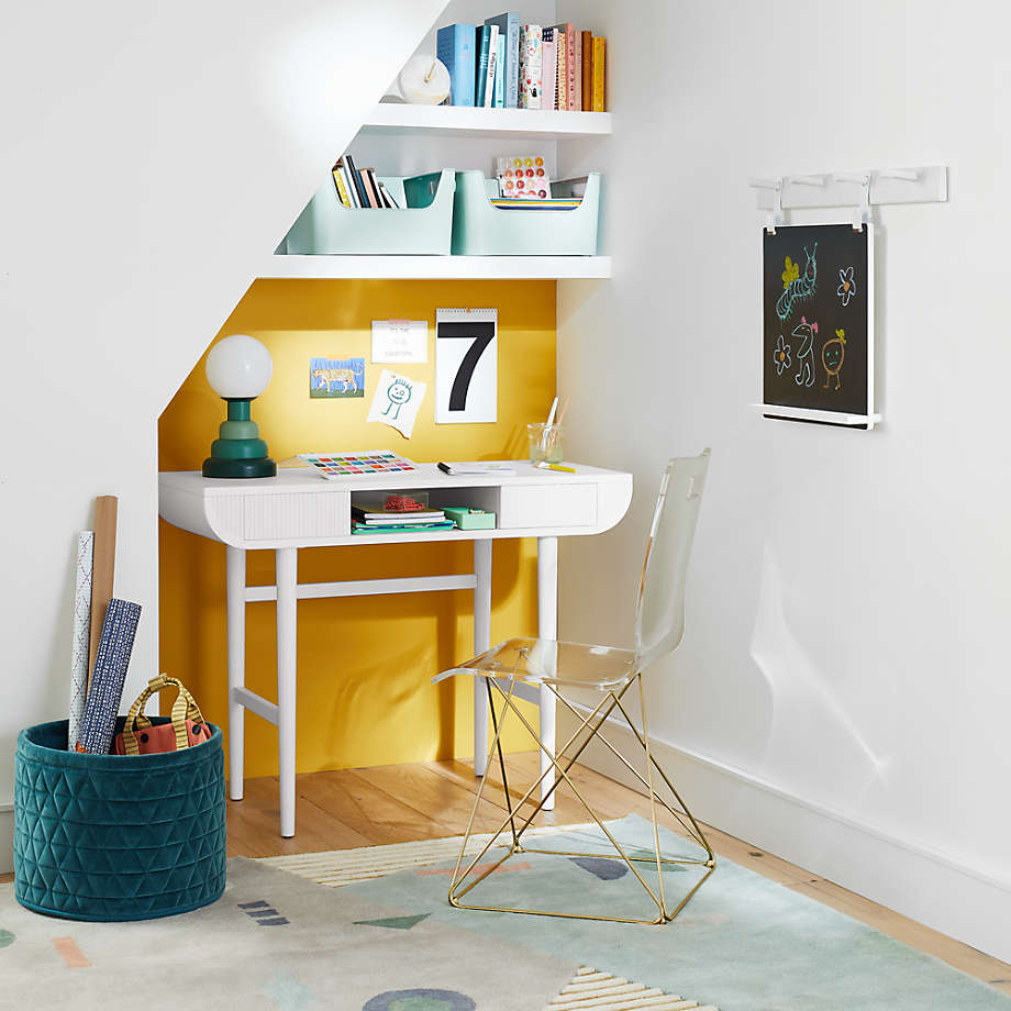 Crate kids desk chair best sale