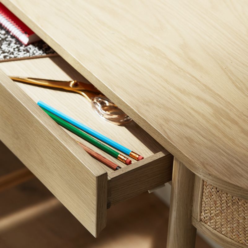 Canyon Natural Wood Kids Desk with Drawer by Leanne Ford - image 5 of 15