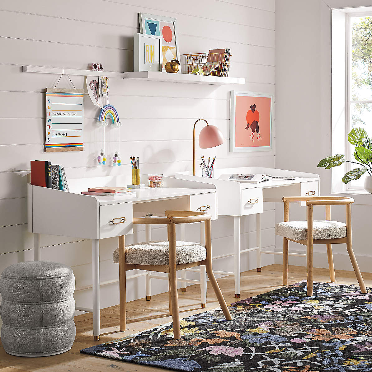 Crate and store barrel kids desk