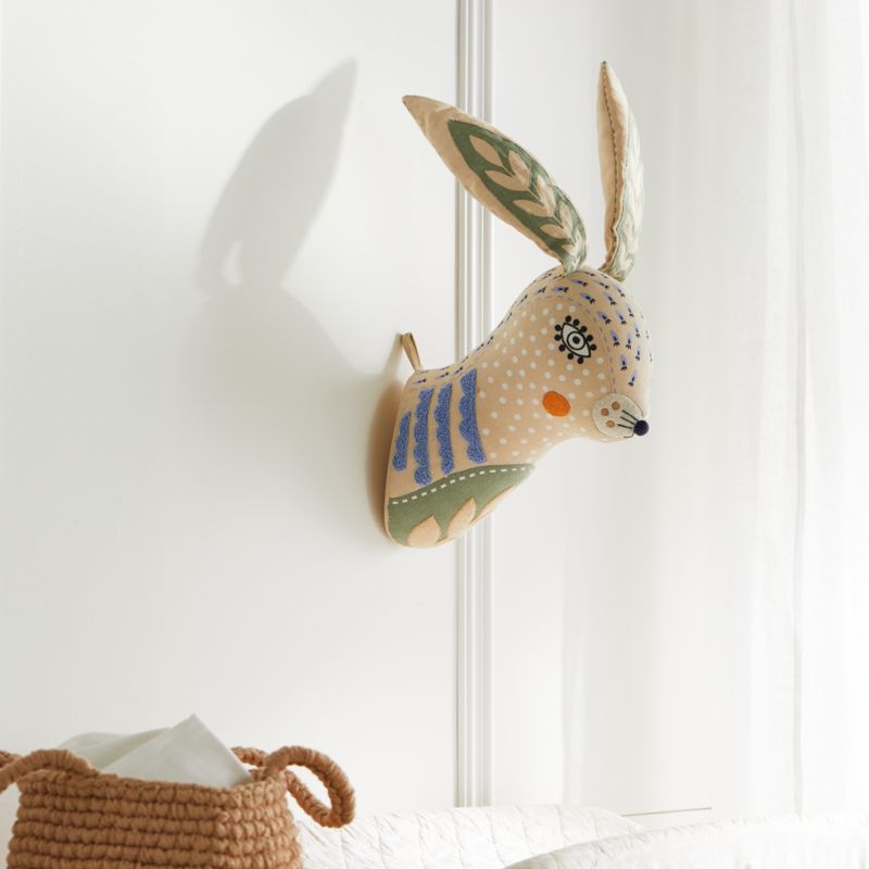 Curious Bunny Animal Head Wall Decor - image 5 of 13