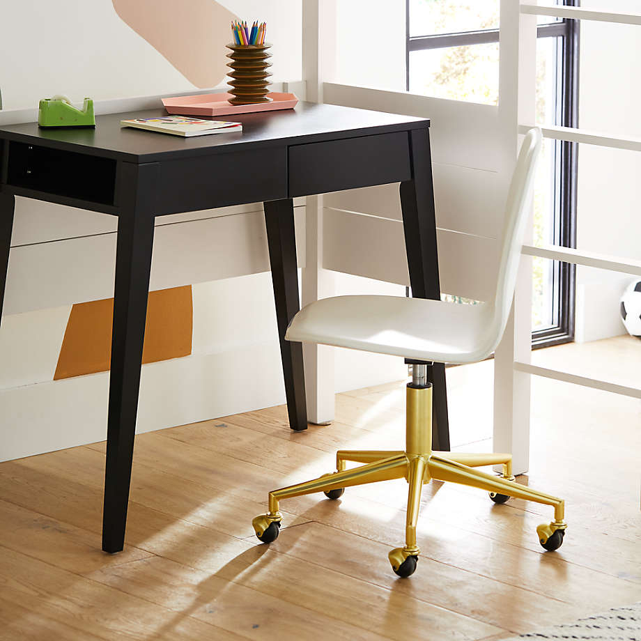 Crate Barrel Class Act and Gold Kids Desk Chair Yorkdale Mall