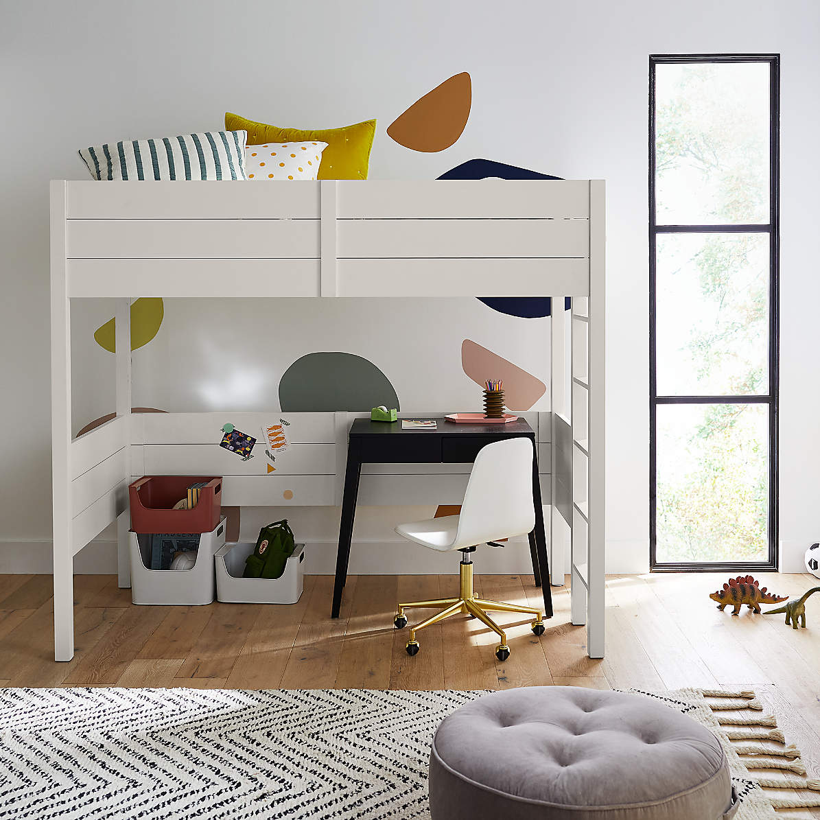 Crate and hot sale barrel loft bed