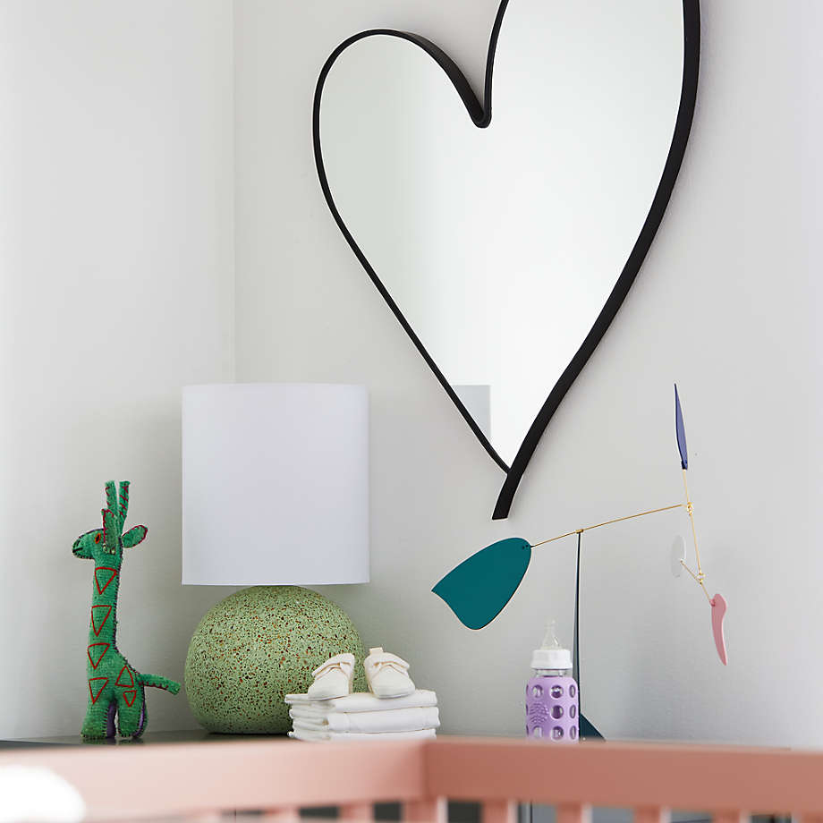 Large Heart Brass Metal Wall Mirror by Leanne Ford + Reviews